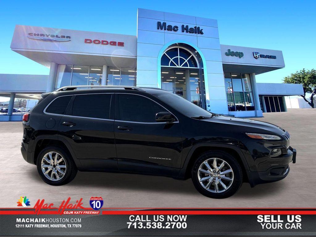 used 2016 Jeep Cherokee car, priced at $14,000