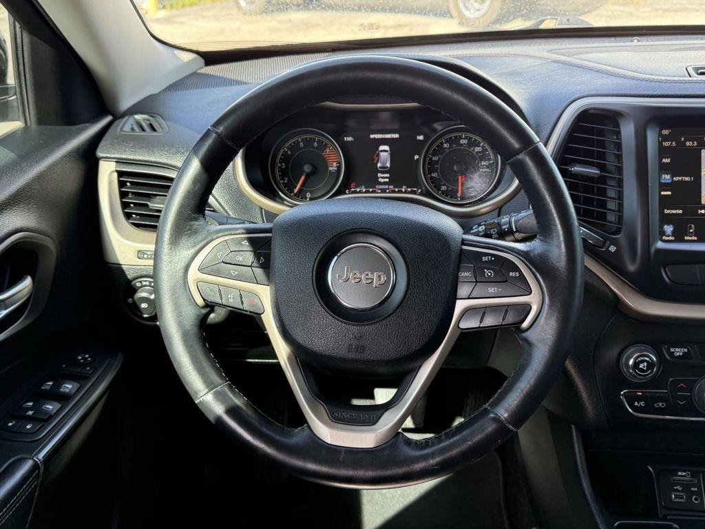 used 2016 Jeep Cherokee car, priced at $14,000