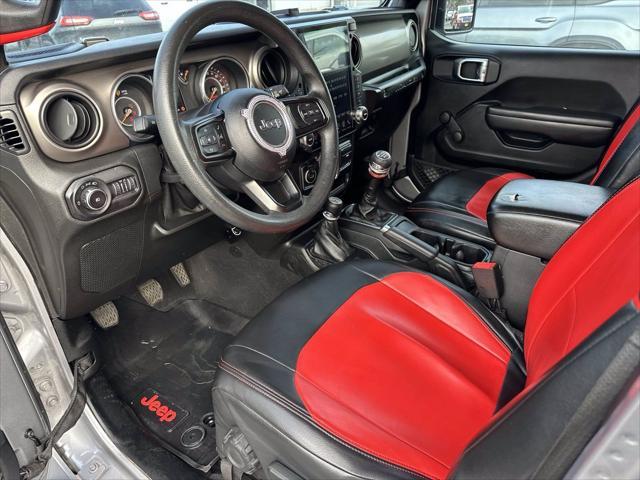 used 2018 Jeep Wrangler Unlimited car, priced at $19,300