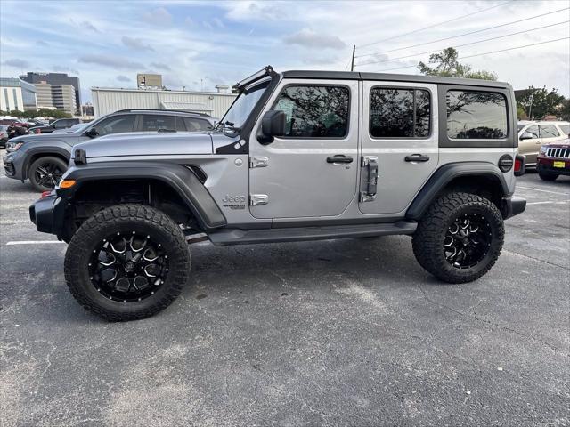 used 2018 Jeep Wrangler Unlimited car, priced at $19,300