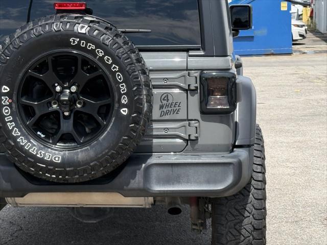 used 2020 Jeep Wrangler Unlimited car, priced at $32,500
