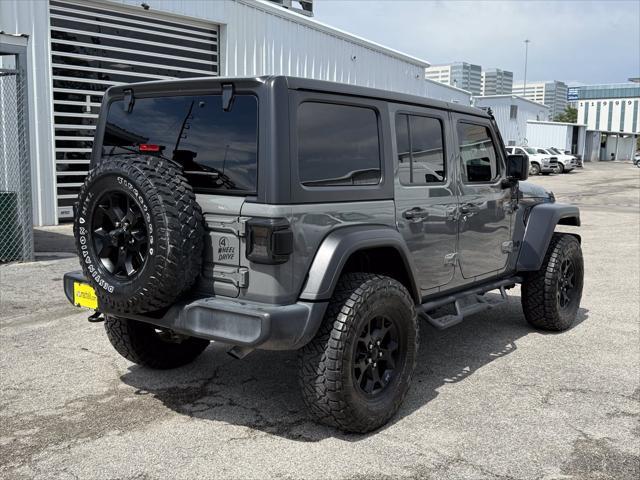 used 2020 Jeep Wrangler Unlimited car, priced at $32,500