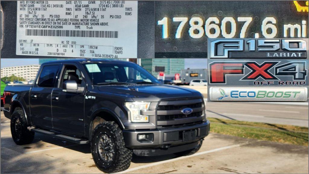 used 2015 Ford F-150 car, priced at $17,000