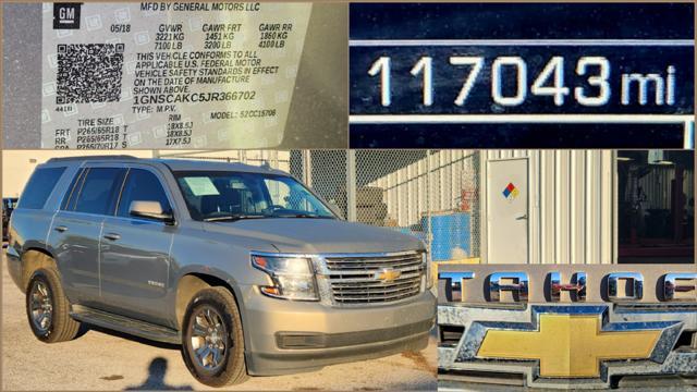 used 2018 Chevrolet Tahoe car, priced at $24,000