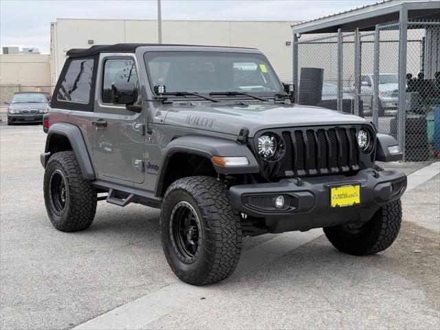 used 2021 Jeep Wrangler car, priced at $28,000