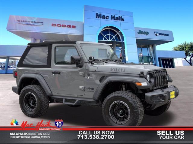 used 2021 Jeep Wrangler car, priced at $28,000