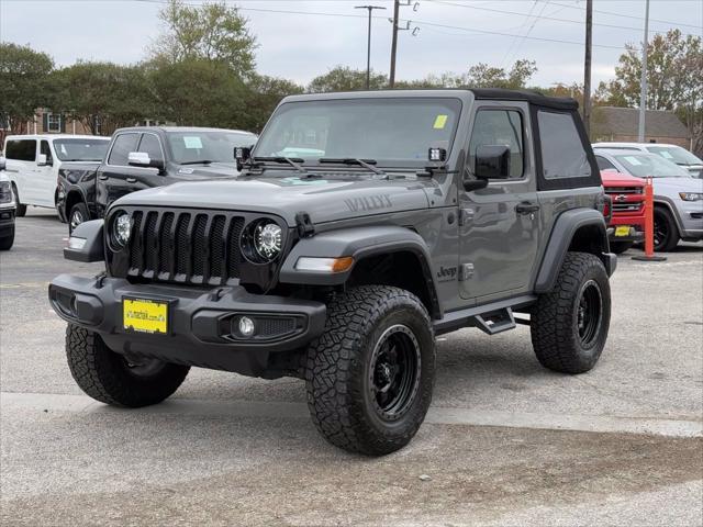 used 2021 Jeep Wrangler car, priced at $28,000