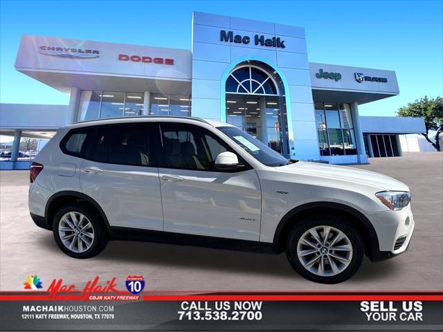 used 2017 BMW X3 car, priced at $18,000