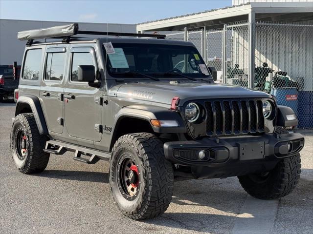 used 2021 Jeep Wrangler Unlimited car, priced at $36,500