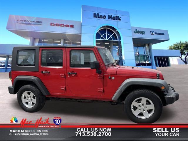 used 2010 Jeep Wrangler Unlimited car, priced at $12,000