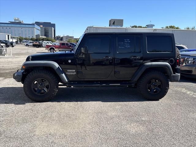 used 2016 Jeep Wrangler Unlimited car, priced at $18,000