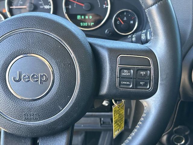 used 2016 Jeep Wrangler Unlimited car, priced at $18,000