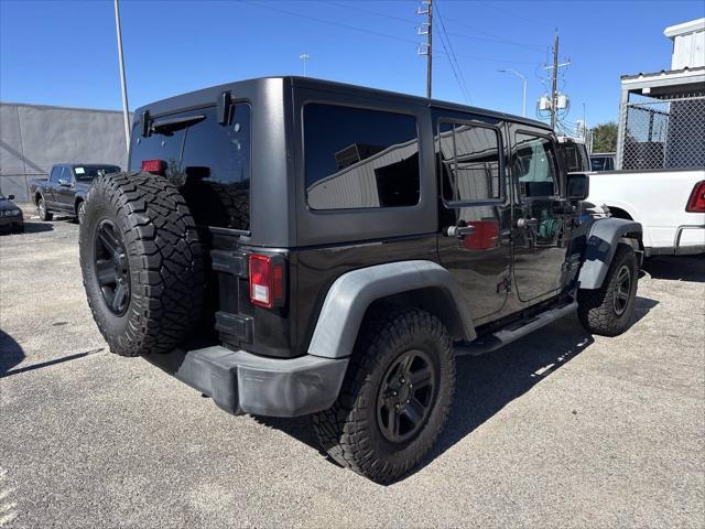 used 2016 Jeep Wrangler Unlimited car, priced at $18,000