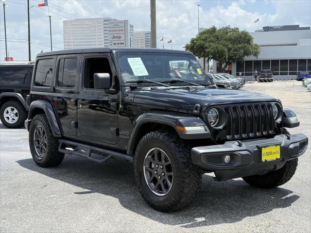 used 2021 Jeep Wrangler Unlimited car, priced at $27,000