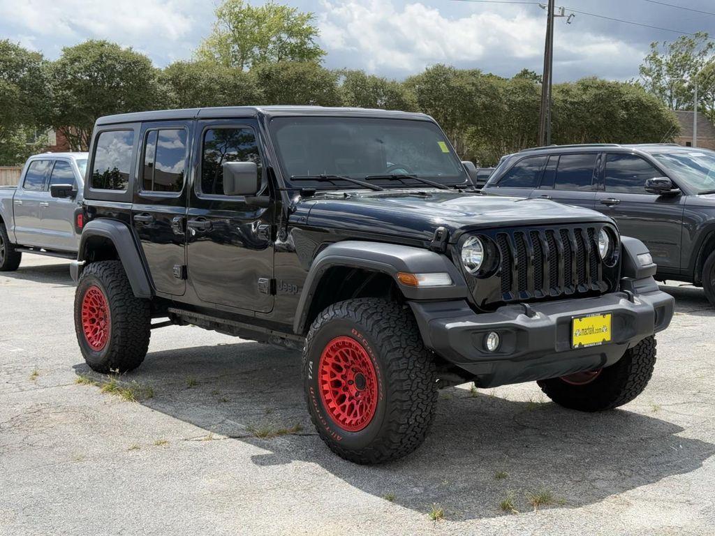 used 2022 Jeep Wrangler Unlimited car, priced at $28,500