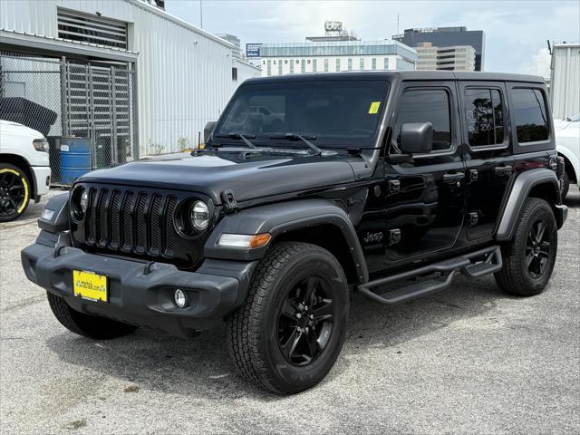 used 2021 Jeep Wrangler Unlimited car, priced at $29,700