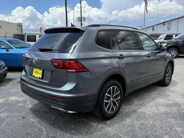 used 2021 Volkswagen Tiguan car, priced at $19,000