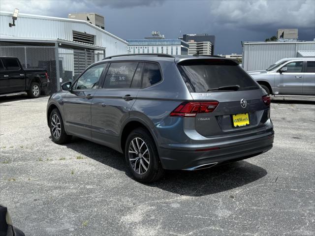 used 2021 Volkswagen Tiguan car, priced at $19,000