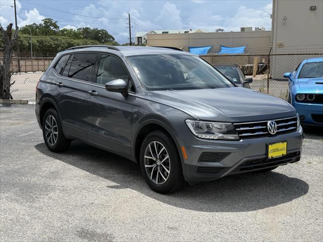used 2021 Volkswagen Tiguan car, priced at $19,000