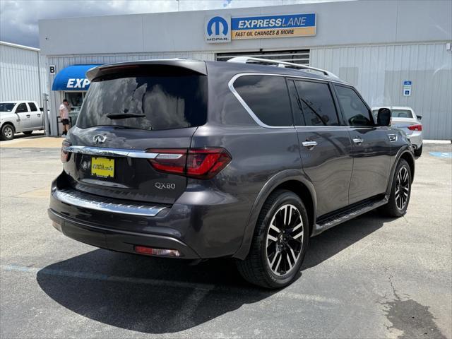 used 2023 INFINITI QX80 car, priced at $50,000