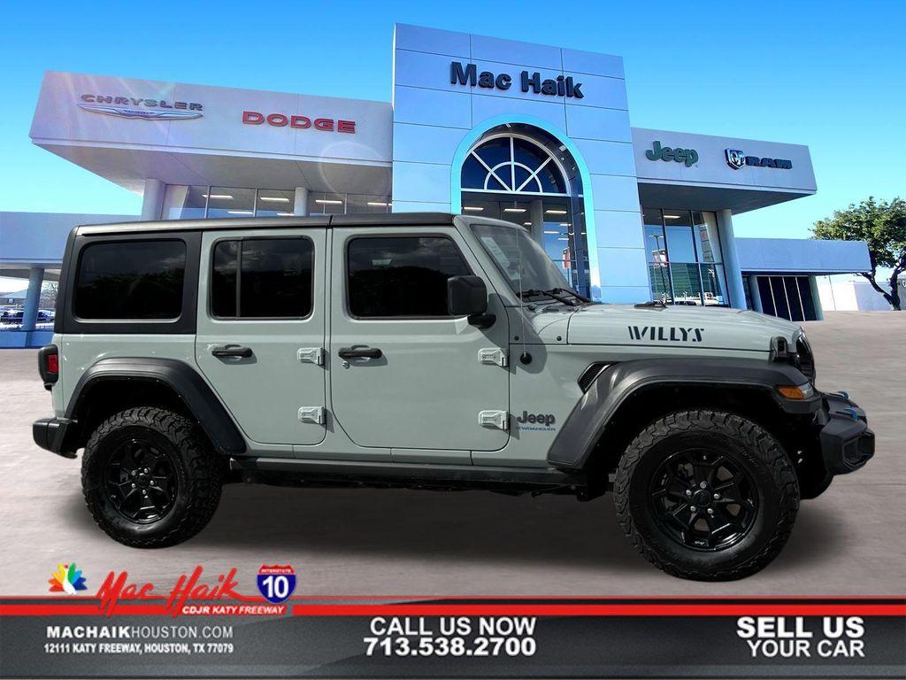 used 2023 Jeep Wrangler 4xe car, priced at $31,500