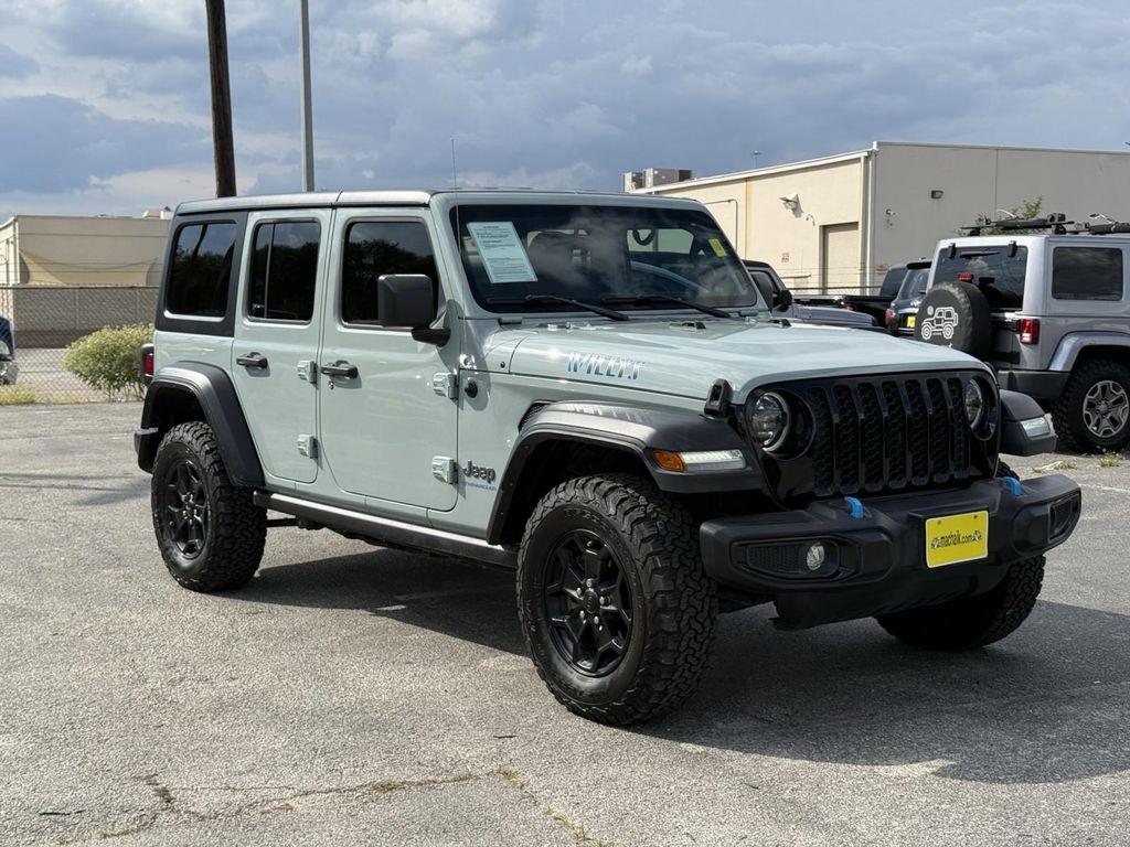 used 2023 Jeep Wrangler 4xe car, priced at $31,500