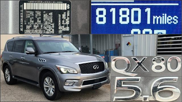 used 2017 INFINITI QX80 car, priced at $23,000