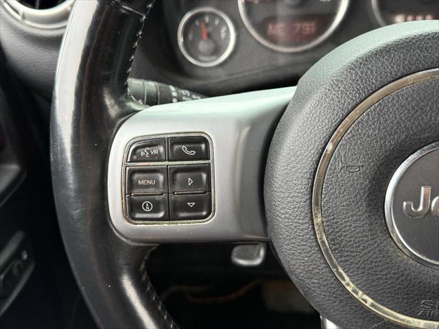 used 2016 Jeep Wrangler Unlimited car, priced at $21,500