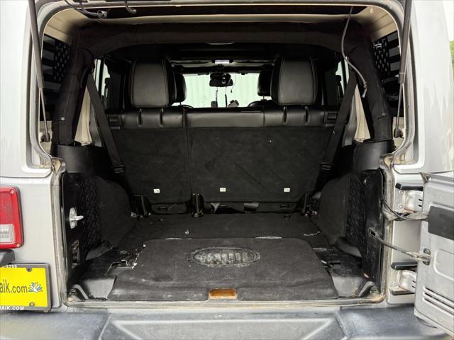 used 2016 Jeep Wrangler Unlimited car, priced at $21,500