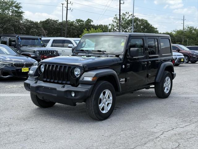 used 2019 Jeep Wrangler Unlimited car, priced at $23,500