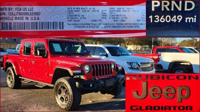 used 2021 Jeep Gladiator car, priced at $30,000