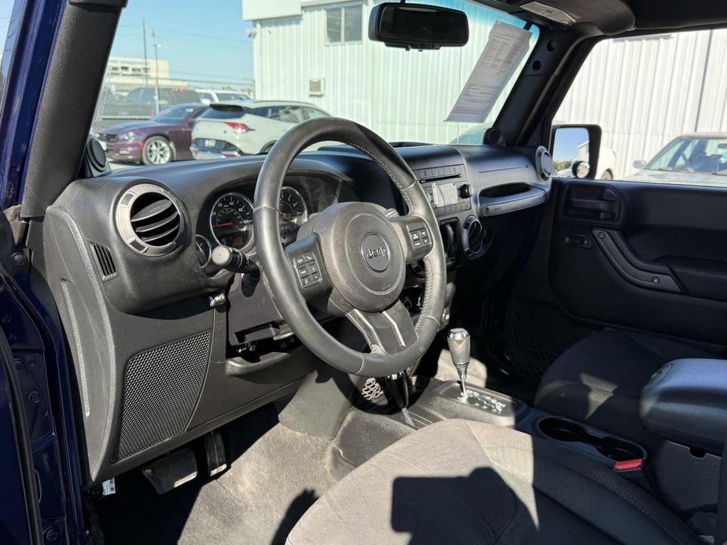 used 2013 Jeep Wrangler car, priced at $15,000