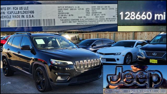 used 2020 Jeep Cherokee car, priced at $15,500