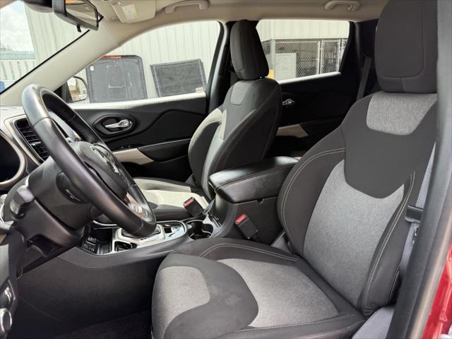 used 2017 Jeep Cherokee car, priced at $11,000