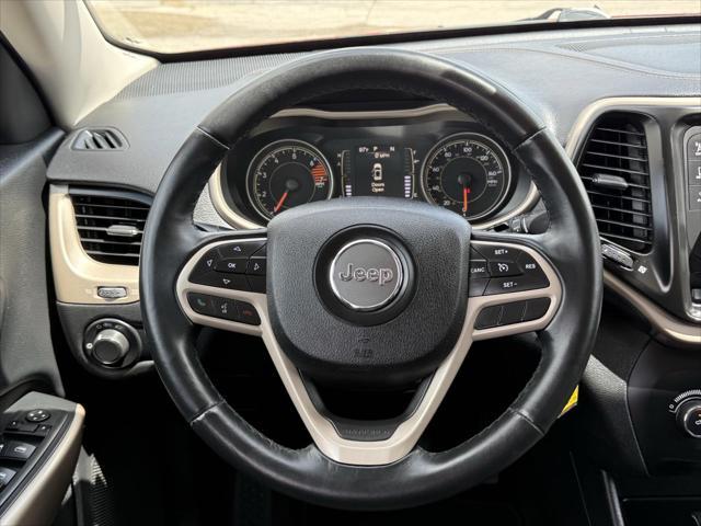 used 2017 Jeep Cherokee car, priced at $11,000