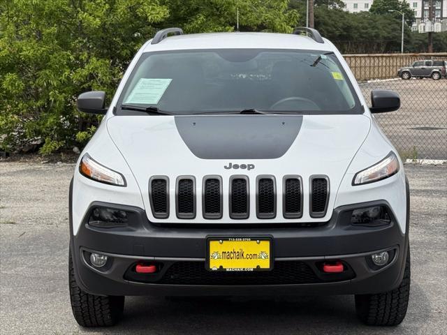 used 2017 Jeep Cherokee car, priced at $15,500