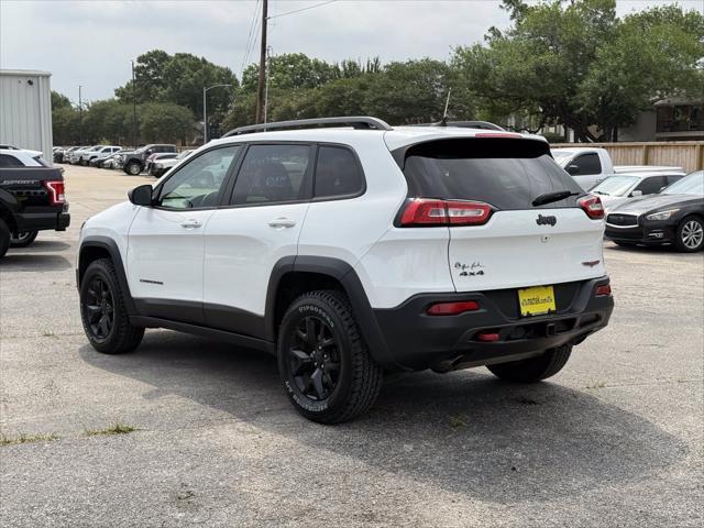 used 2017 Jeep Cherokee car, priced at $15,500