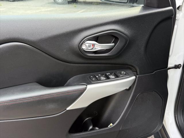 used 2017 Jeep Cherokee car, priced at $15,500