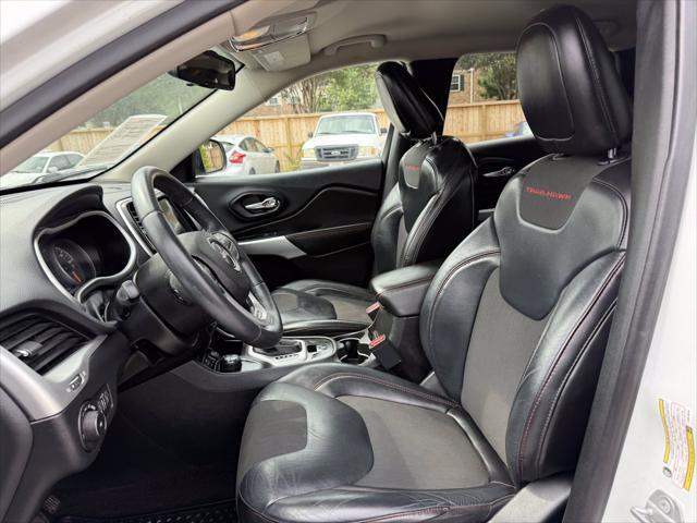 used 2017 Jeep Cherokee car, priced at $15,500