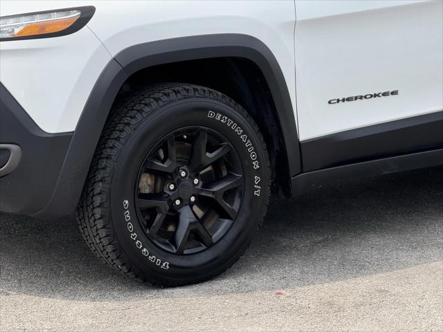 used 2017 Jeep Cherokee car, priced at $13,500