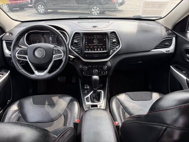 used 2017 Jeep Cherokee car, priced at $15,500
