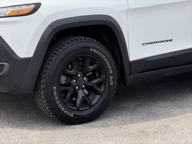 used 2017 Jeep Cherokee car, priced at $15,500
