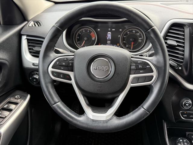 used 2017 Jeep Cherokee car, priced at $13,500