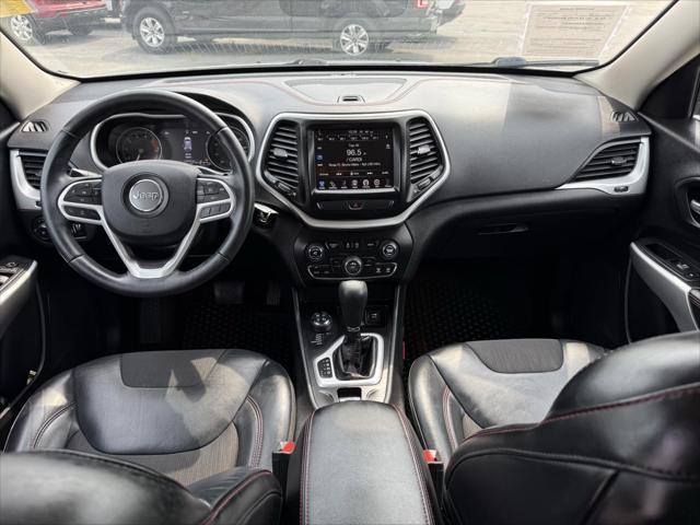 used 2017 Jeep Cherokee car, priced at $13,500