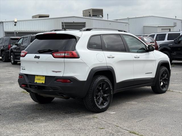 used 2017 Jeep Cherokee car, priced at $15,500