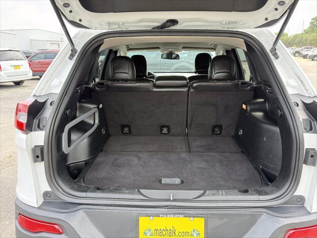 used 2017 Jeep Cherokee car, priced at $15,500