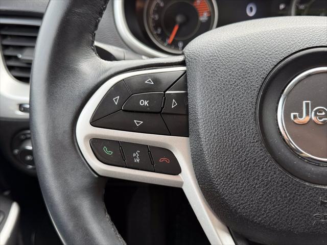 used 2017 Jeep Cherokee car, priced at $15,500
