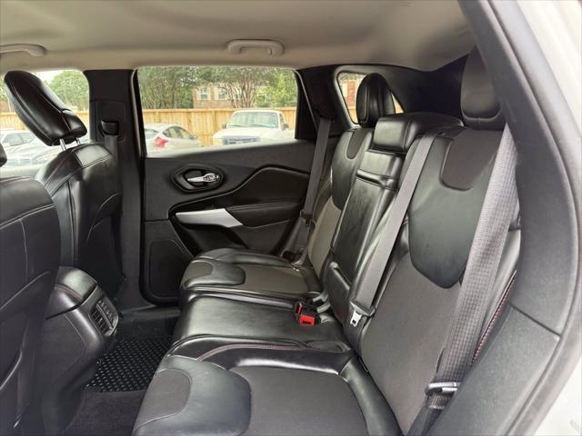 used 2017 Jeep Cherokee car, priced at $15,500