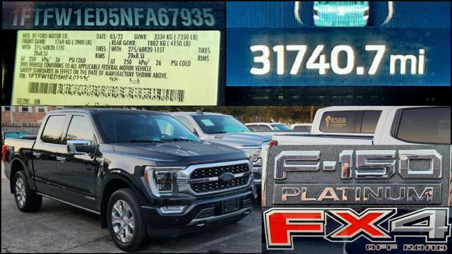 used 2022 Ford F-150 car, priced at $55,500