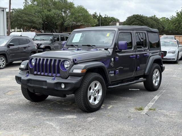 used 2021 Jeep Wrangler Unlimited car, priced at $29,500